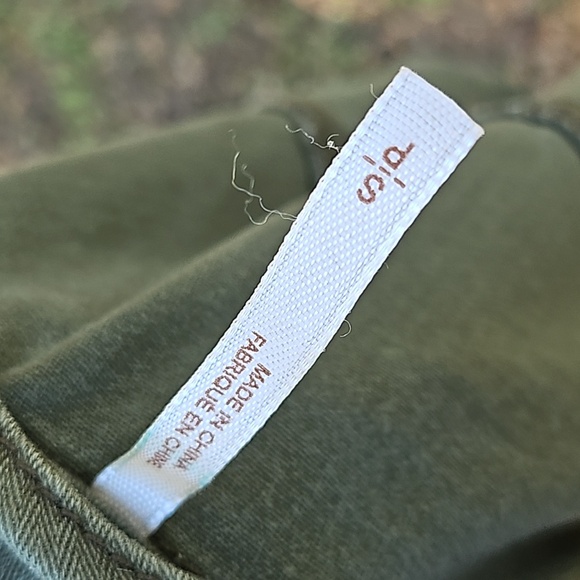 Free People size Small Army Green dental m black jersey sweatshirt sleeves hood - Picture 11 of 12